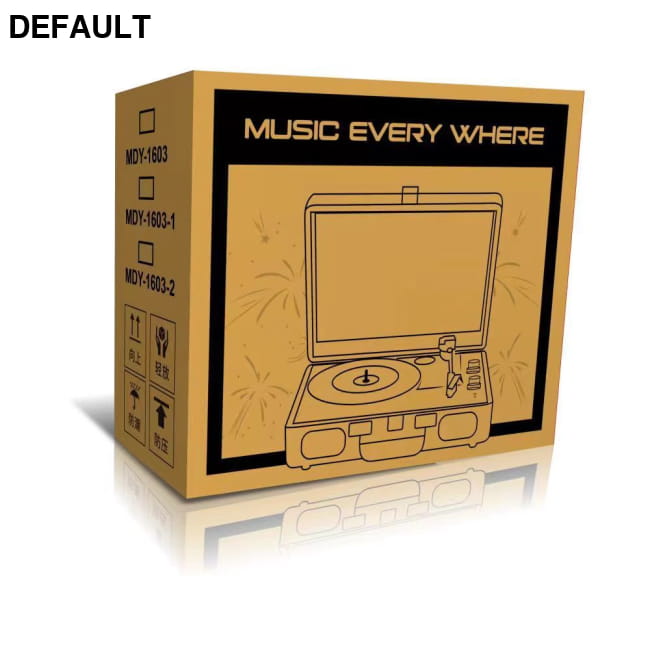 Suitcase Vinyl Record Player Home Audio Receiver Electronics