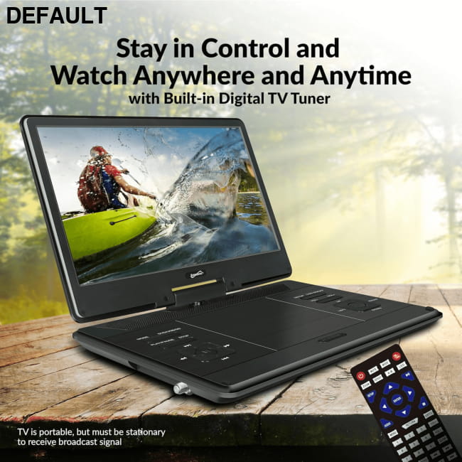 Supersonic 14-Inch Portable LED DVD Player with Built-in Black Players Best Selling Products