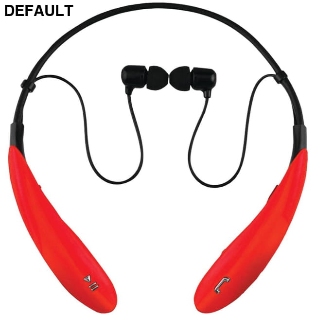 Supersonic(R) IQ-127BT RED IQ-127 Bluetooth(R) Headphones with Microphone (Red) Wireless Headset