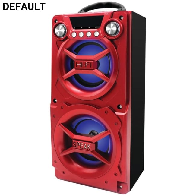 SYLVANIA SP328-RED Bluetooth Speaker with Speakerphone (Red) CURSP328RD Portable Speakers Best Selling Products Mobile