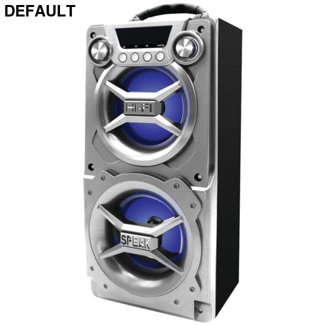 SYLVANIA SP328-SILVER Bluetooth Speaker with Speakerphone CURSP328SLV Portable Speakers Audio Electronics