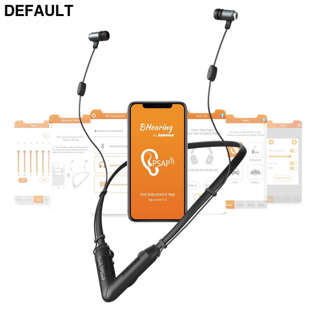 The Next-Gen Digital Self-Fitting PSAP One Color / Size Wireless Headsets In-Ear Headphones