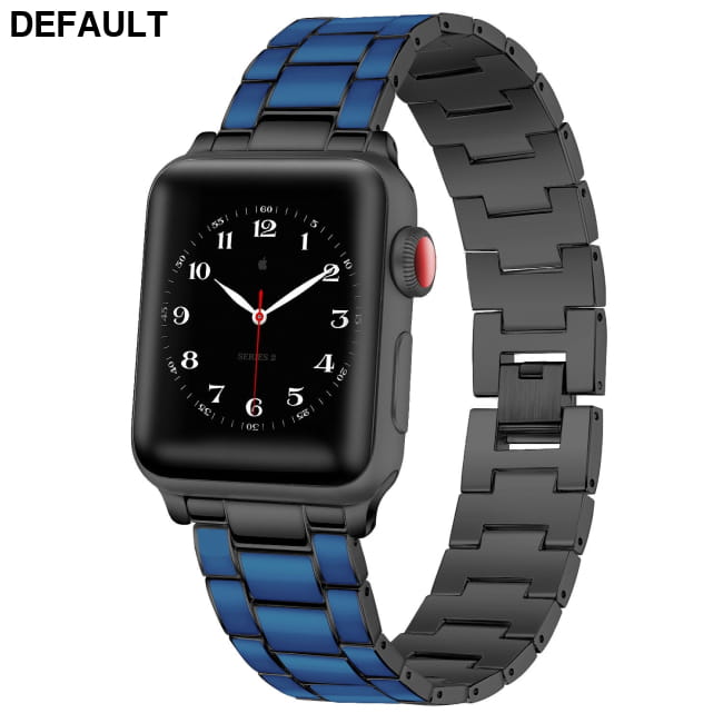 Three-bead Epoxy Metal Zinc Alloy Bracelet Blue rubber black belt / 38mmor40mm Women Bracelets Best Selling Products