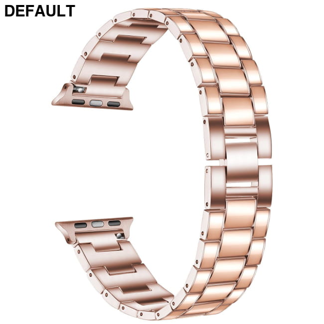 Three-bead Epoxy Metal Zinc Alloy Bracelet Pearl pink rose gold belt / 38mmor40mm Women Bracelets Best Selling Products