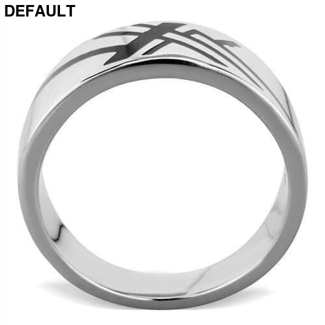 TK1800 - High polished (no plating) Stainless Steel Ring Sterling Silver Rings - Best Selling Products