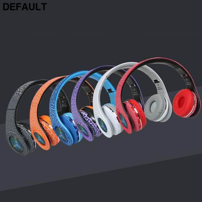 TOPROAD Casque Auriculares Bluetooth Headset Glowing LED Big Wireless Earphone Head Phone Headphones Over-Ear