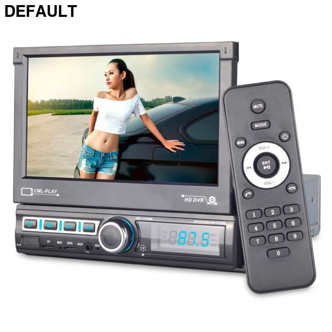 Touch Screen MP5 Player Bluetooth Hands Free MP3 Card U Black Car Audio Receiver AM/FM Radios