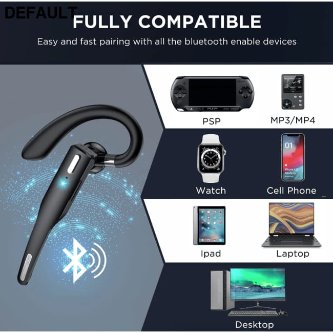 Trucker Wireless Headset Bluetooth 5.1 Earpiece Dual Mic Best Selling Products