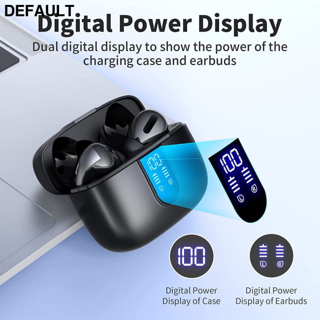 true wireless earbuds with power display Mini Bluetooth Earphones Electronics Accessories