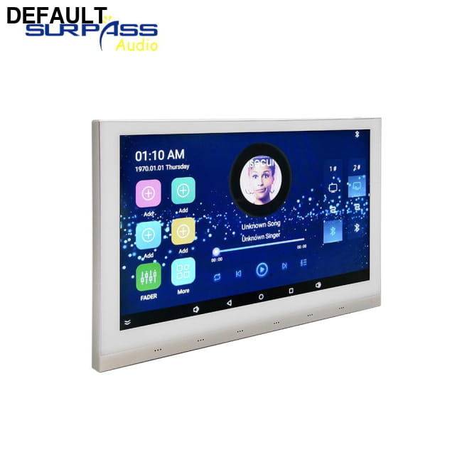 Tuya Smart Panel for Modern Ceiling Speaker Integration Home Audio Receiver & Video Receivers