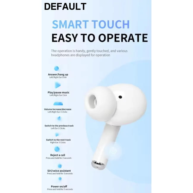 TWS Pro 5 Wireless Bluetooth Earphones Headphones ANC Noise Mini Electronics Accessories