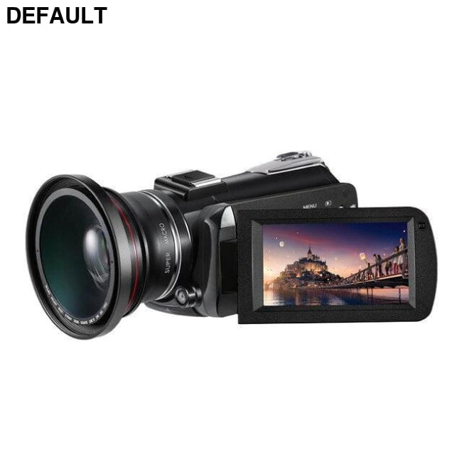UHD WiFi Camcorder 2 add lens / standard Digital Camcorders Video Cameras