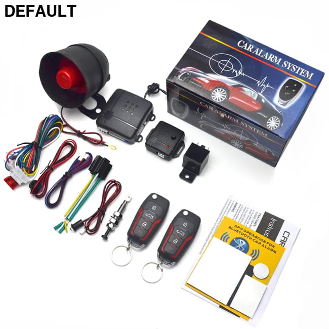 Universal 12V Car Alarm Security System Keyless Entry & Systems Vehicle Immobilizers