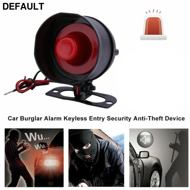 Universal 12V Car Alarm Security System Keyless Entry & Systems Vehicle Immobilizers