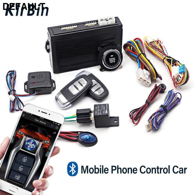 Universal Auto Start Stop Keyless Entry System Car Alarm Remote Starter Electronics