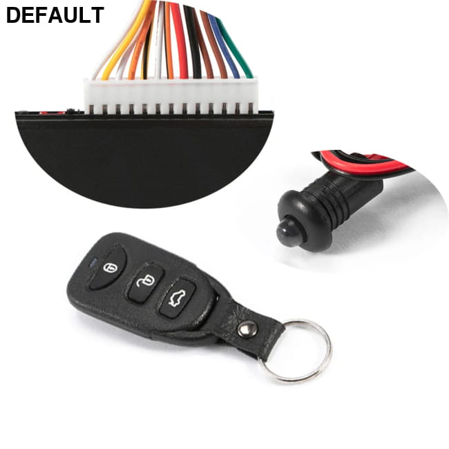 Universal Car Alarm Systems Auto Remote Central Kit Door & Security Vehicle Keyless