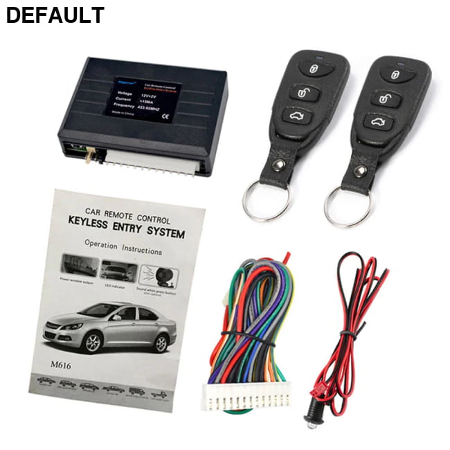 Universal Car Alarm Systems Auto Remote Central Kit Door & Security Vehicle Keyless