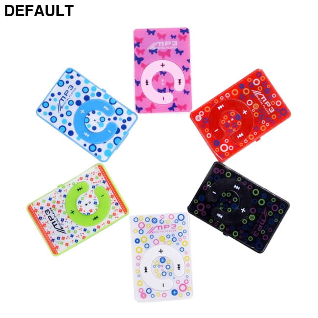 USB MP3 Clip Music Media Player C Shape Support Mini SD Random Color MP3/MP4/MP5 Players Electronics