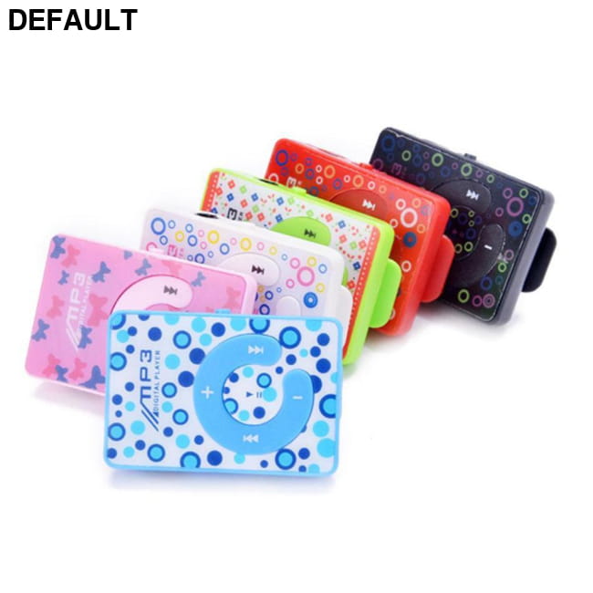 USB MP3 Clip Music Media Player C Shape Support Mini SD Random Color MP3/MP4/MP5 Players Electronics