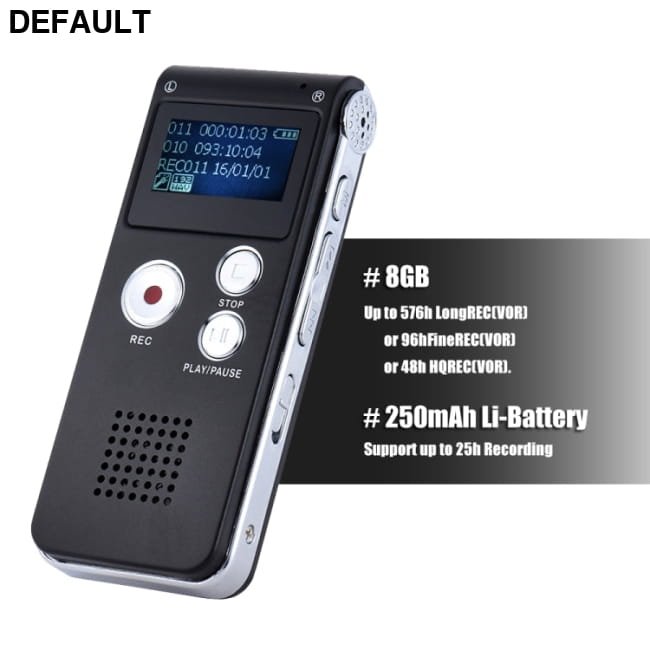 USB Voice Recorder Professional Dictaphone WAV MP3 Player Digital Recorders