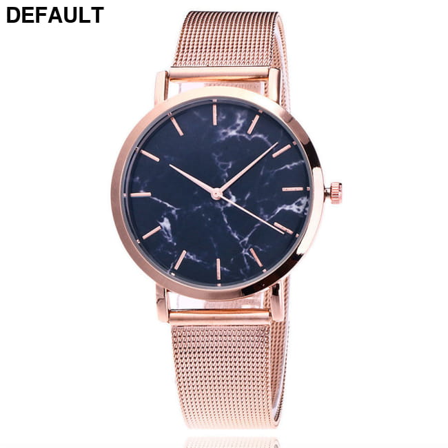 Vansvar fashion brand silver and gold mesh band creative Rose Women Watches