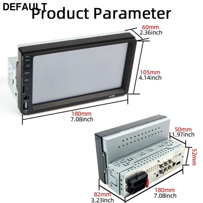 Vehicle-mounted MP5 Player Mobile Phone Interconnection Car Audio Receiver Motor Vehicle A/V Players & In-Dash Systems