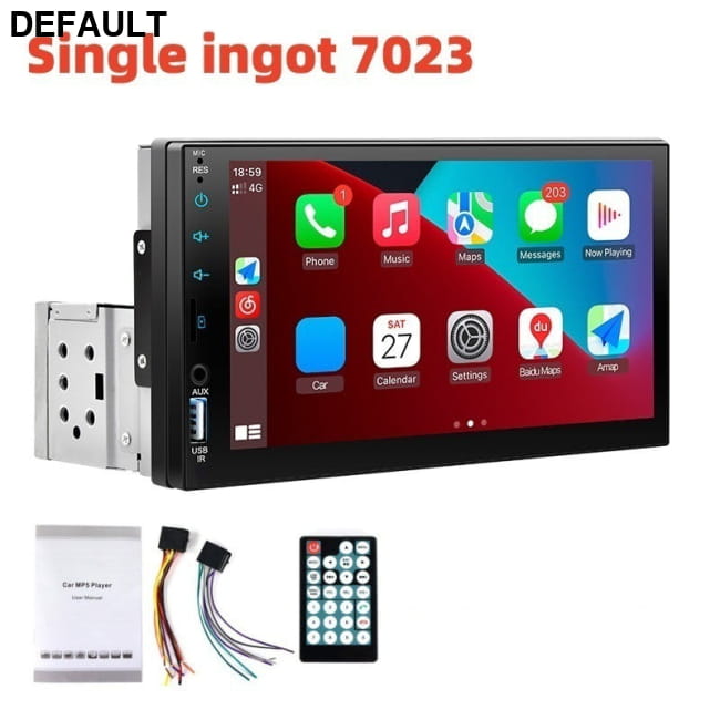 Vehicle-mounted MP5 Player Mobile Phone Interconnection Single Ingot 7023D Car Audio Receiver Motor Vehicle A/V Players