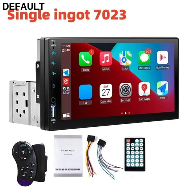 Vehicle-mounted MP5 Player Mobile Phone Interconnection Square Control Car Audio Receiver Motor Vehicle A/V Players &