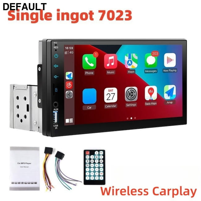 Vehicle-mounted MP5 Player Mobile Phone Interconnection Wireless Carplay Car Audio Receiver Motor Vehicle A/V Players &