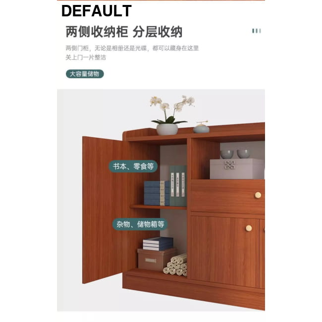 Vertical Storage Tv Stand Modern Handles Shelf White Home Stands Entertainment Centers &