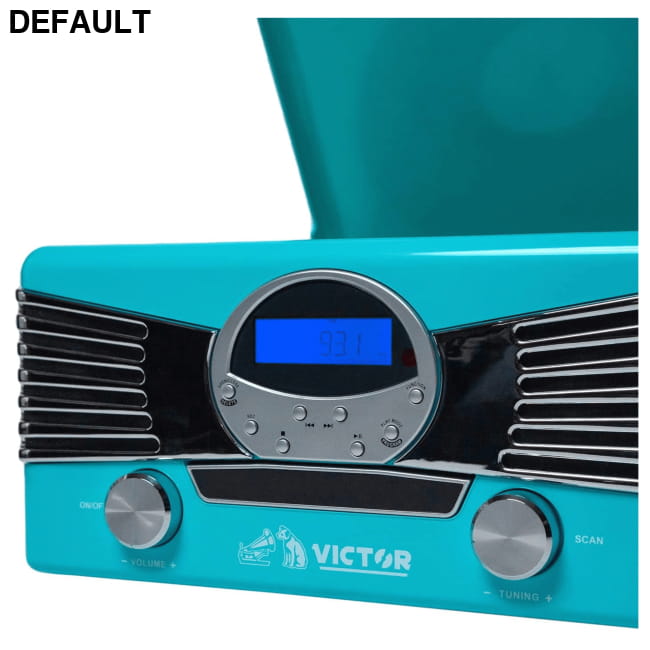 Victor Diner 7-in-1 Turntable Music Center Home Theater Systems Stereo