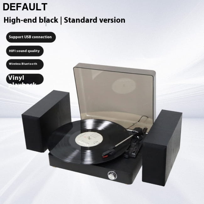Vinyl Record Player Integrated Bluetooth Audio Retro Home Theater Systems Turntables & Players