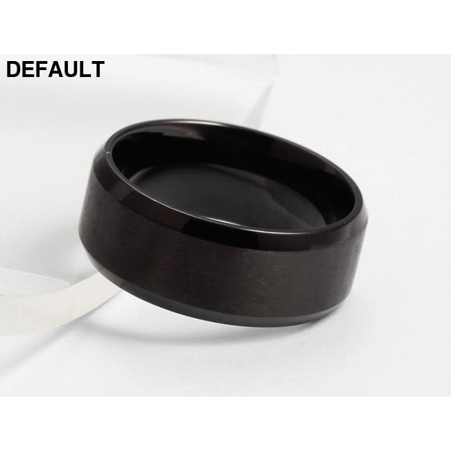 Vnox 316l stainless steel men women ring Rings