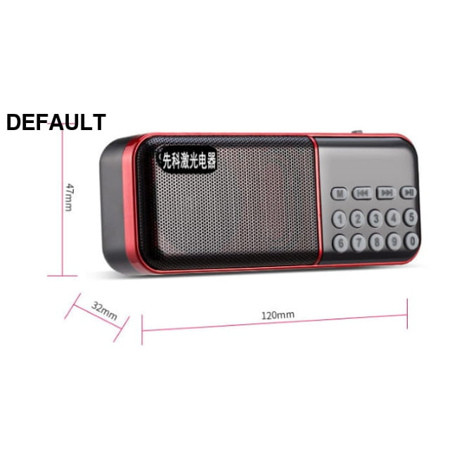 Compact Walkman-Style Portable Pocket Radio Black Radios Best Selling Products AM/FM