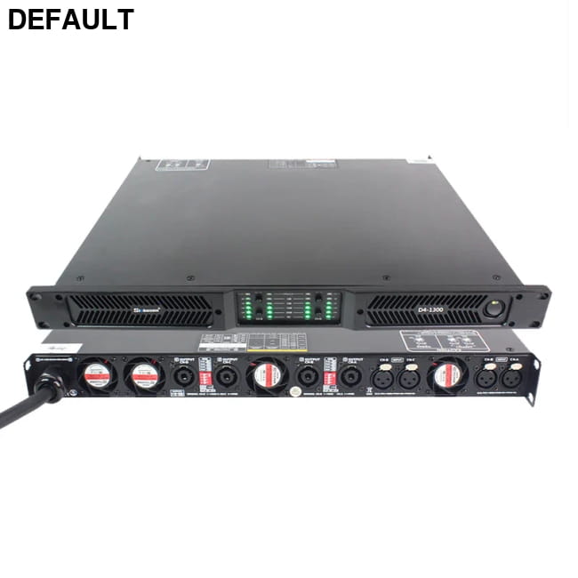 Wide Voltage D4-1300 Sinbosen Outdoor Digital 3000w 2 Ohms Home Audio Receiver Power Amplifiers
