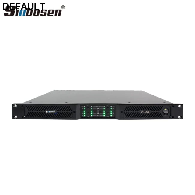 Wide Voltage D4-1300 Sinbosen Outdoor Digital 3000w 2 Ohms Home Audio Receiver Power Amplifiers
