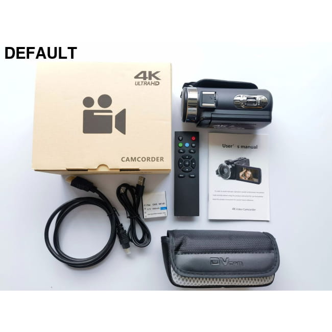 WIFI Digital HD Night Vision Camera Z124K Black Standard Camcorders Headphones