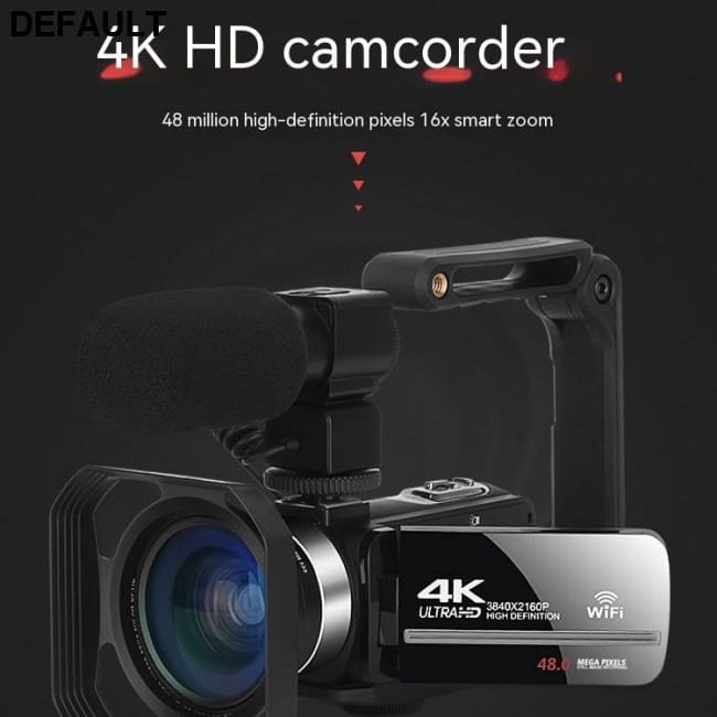WIFI Digital HD Night Vision Camera Z124K Black Standard Camcorders Headphones