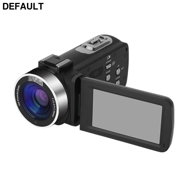 WIFI Digital HD Night Vision Camera Z124K Black Standard Camcorders Headphones