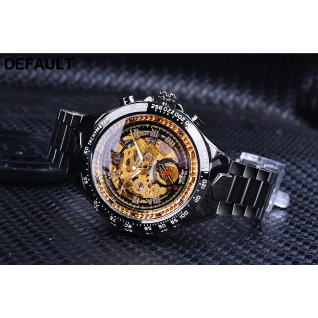 Winner Mechanical Sport Design Bezel Fashion Watch Mens Men Watches