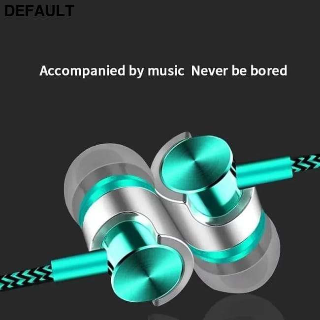 Wired In-ear Earphone In Ear Noise Cancellation Ergonomic purple Earbuds Headsets