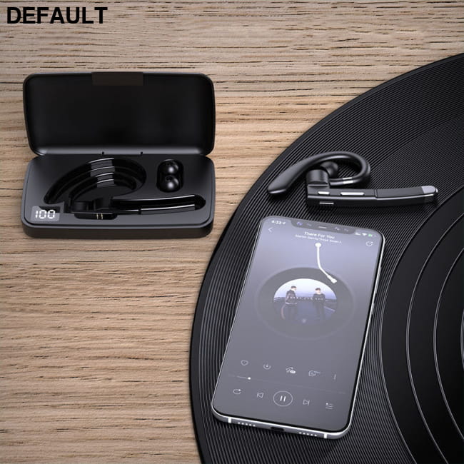 Wireless Bluetooth Headset Single Ear Business Hanging YYk520 Second Generation / Headphone + charging slot Mini