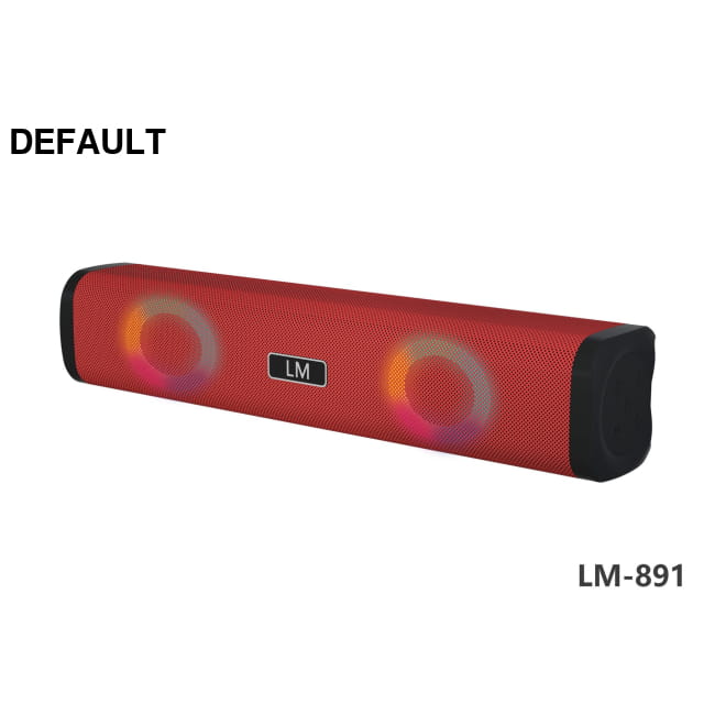 Wireless Bluetooth Private Speaker Long Sound Heater USB Red Home Theater Speakers Electronics