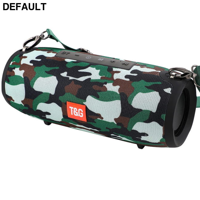 Wireless Bluetooth Speaker 10W Waterproof Column Subwoofer Camouflage GT118 Mini Speakers