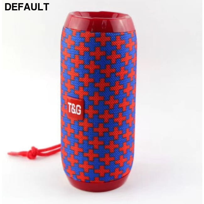 Wireless Bluetooth Speaker 10W Waterproof Column Subwoofer Cruciform red Mini Speakers