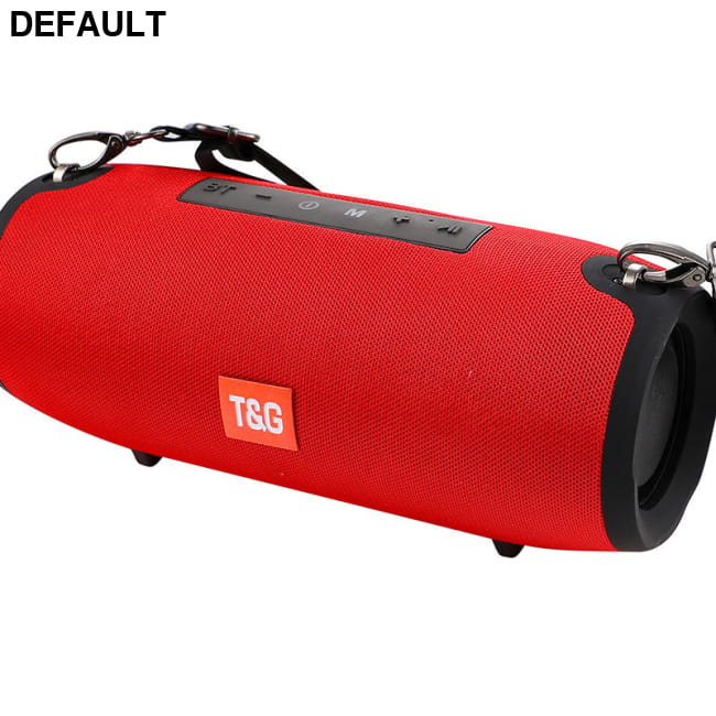 Wireless Bluetooth Speaker 10W Waterproof Column Subwoofer Red GT118 Mini Speakers