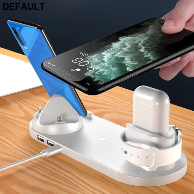 Wireless Charger 6 in 1 10w Qi Fast Stand Car Accessories Electronics