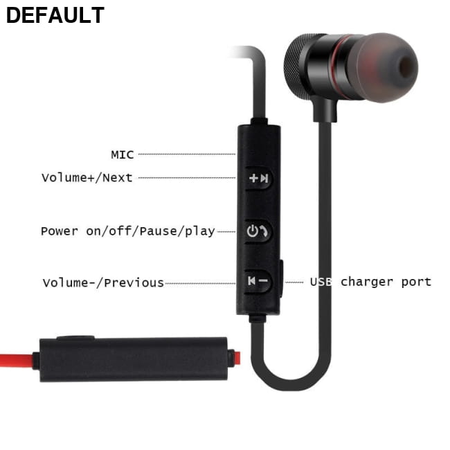 Wireless earphones Neckband Magnetic Sports 5.0 Bluetooth Headsets Headset In-Ear Headphones