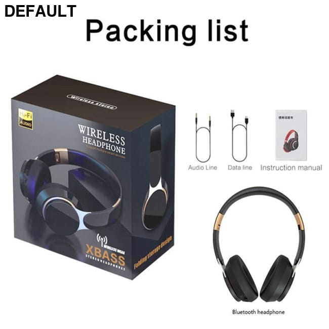 Wireless Headphones Bluetooth Headset Over-Ear