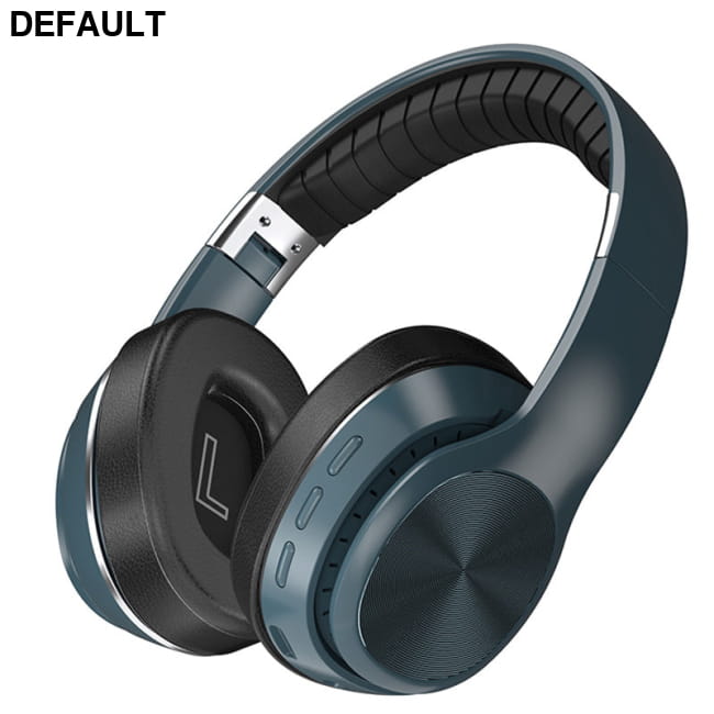 Wireless HiFi Headphones With Mic Foldable Over Ear Blue / China Electronics